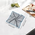 thumbnail image 3 of Microfiber Glass Cleaning Cloth, Thick Lint Free Glass Towels, Reusable Window Cleaning Cloth for Windshields, Lenses, Glasses, Mirrors & Windows, Polishing Silver, 3 of 8