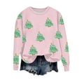 thumbnail image 3 of Ayfxijin Pullover Sweaters for Women,Women's Pullover Sweatshirt Printed Long Sleeve Blouse O-Neck Sweatshirts Top, 3 of 4
