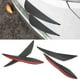 thumbnail image 4 of Car Front Bumper Spoiler Front Bumper Canard Car Front Bumper Air Knife 4PCS Car Front Bumper Spoiler Carbon Fiber Color Rubber Universal Fin For Auto Decoration ANGGREK Car Front Bumper Spoiler, 4 of 8