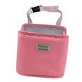 thumbnail image 4 of Pink Leakproof Hanging Car Trash Can Garbage Bag Can Cup Holder, 4 of 6