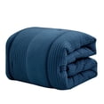 thumbnail image 3 of HGMart Bedding Comforter Set Bed In A Bag -Luxury 7 Pieces Comforter Set- Oversized Bedroom Comforters, King Size, Blue, 3 of 5