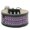 Black, variant on Premium Two Row Rim Set Purple Crystal Ice Cream Collar