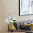 thumbnail image 2 of MesaSe 5-branch Artificial Flower Bouquet Simulation Floral Decor Wedding Party Cloth Fake Flower Home Decor  Light Blue, 2 of 8
