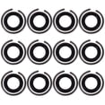 thumbnail image 1 of 12 Sets Wrench Socket Rings Impact Metal 1/2 Wrench Retaining Rings Wrench Accessories, 1 of 8