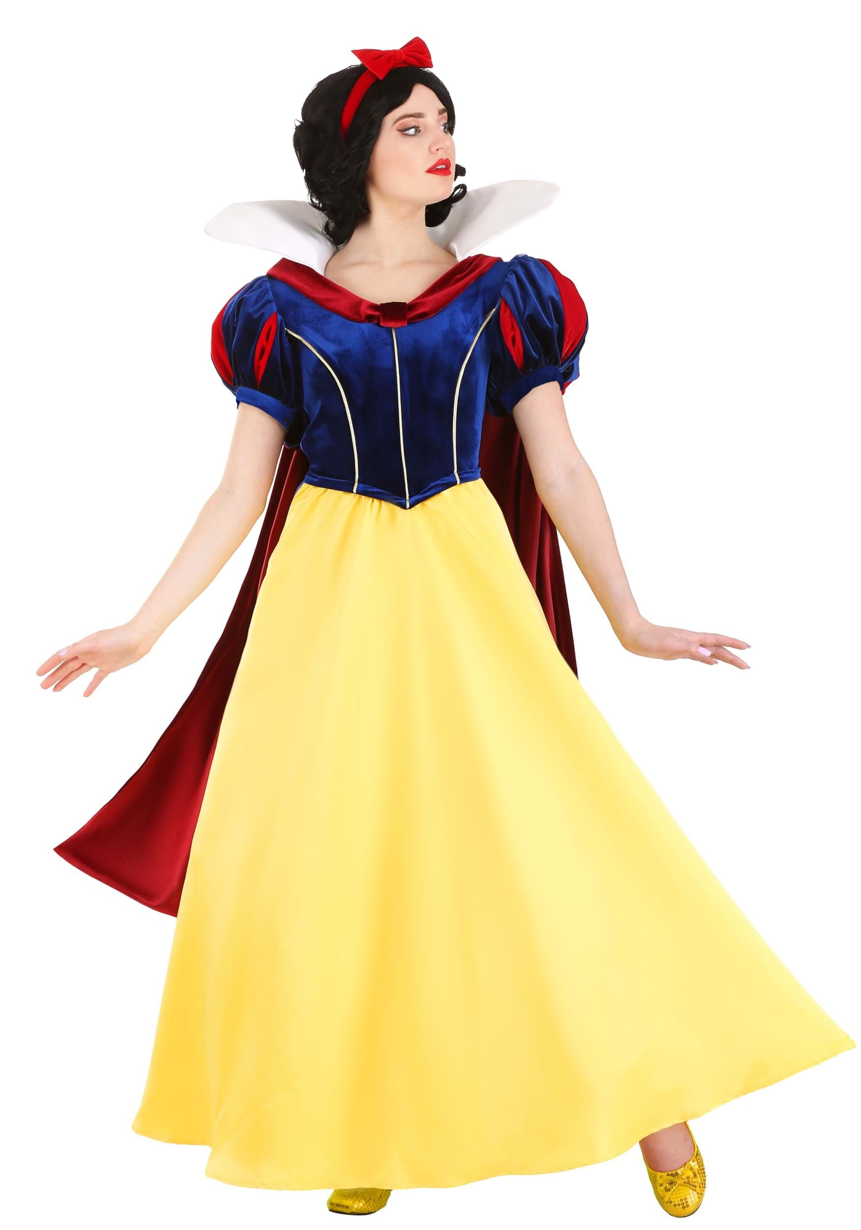 New Disney Snow White Deluxe Costume Girl Dress Up Princess Halloween Sz 2/3 XXS