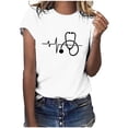 thumbnail image 1 of Camiseta de manga corta con estampado de día de la enfermera para mujer OAVQHLG3B Store lin121212, 1 of 5