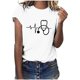 thumbnail image 1 of Camiseta de manga corta con estampado de día de la enfermera para mujer OAVQHLG3B Store lin121212, 1 of 5