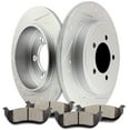 thumbnail image 1 of CCIYU Rear Brake Rotors Ceramic Brake Pads fit for 2002-2005 for Ford Explorer, 2002-2005 for Mercury Mountaineer, 1 of 5