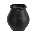 thumbnail image 5 of Mainstays Ceramic Vase with Ribbed Finish, Black, 5 of 10