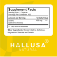Organic Anamu 100 Capsules – Emotional Wellbeing, Mind Body Balance, Petiveria Alliacea 450 mg, Herbal Supplement for Vitality, Energy, Cellular & Immune Support – Hallusa Natural