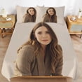 thumbnail image 1 of Elizabeth olsen Practical Sleep Layer Strong Threads Functional Structure Soft Comfort Duvet Cover Sets Pick, 1 of 5