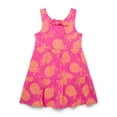 thumbnail image 3 of Wonder Nation Girls Tiered Dress with Bow Back, Sizes 4-18 & Plus, 3 of 3