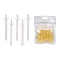 thumbnail image 1 of dura de granos dura 30g dura-5 unidades de espátulas para para depilación - . Miel Yinane Perlas de cera dura portátil, 1 of 8