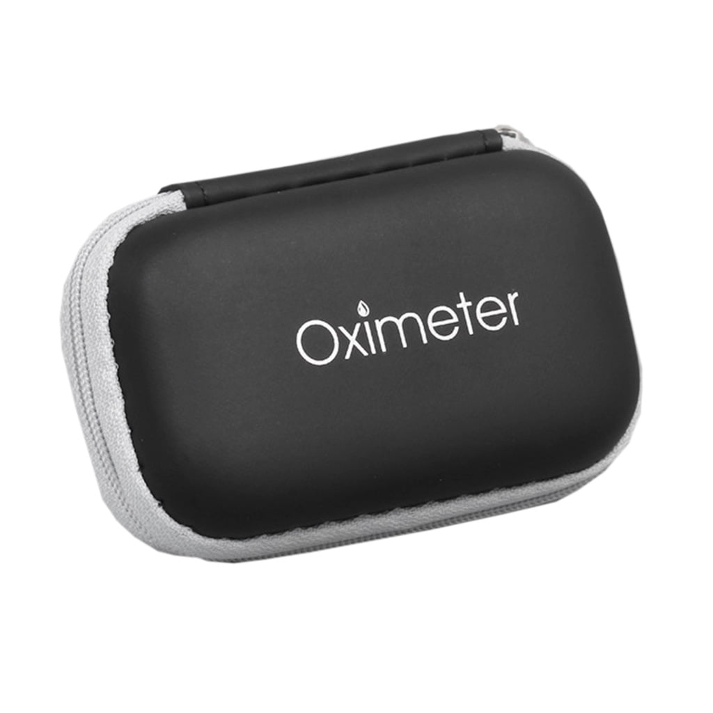 Oximeter Storage Bag Fingertip Pulse Oximeter Protective Case for Travel Home