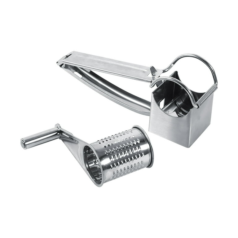 Manual Rotary Cheese Grater Hand Crank Cheese Shredder Stainless