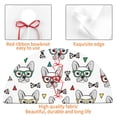 thumbnail image 4 of Lsque Cute French Bulldog Print Christmas Tree Skirt, Tree Skirt with Ties or Velcro, Perfect for Holiday Decorations, Halloween, and New Year-48", 4 of 7