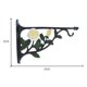 thumbnail image 4 of KAKOWELY Gancho De Hierro Negro Con Floral Para Colgar Macetas De Pared Resistente Y Duradera, 4 of 8