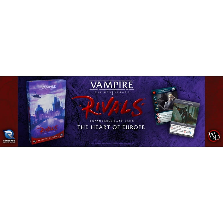 Vampire: The Masquerade Rivals Expandable Card Game: Justice & Mercy - Clan  Card Game, Ages 14+, 2-4 Players, 30-70 Min 