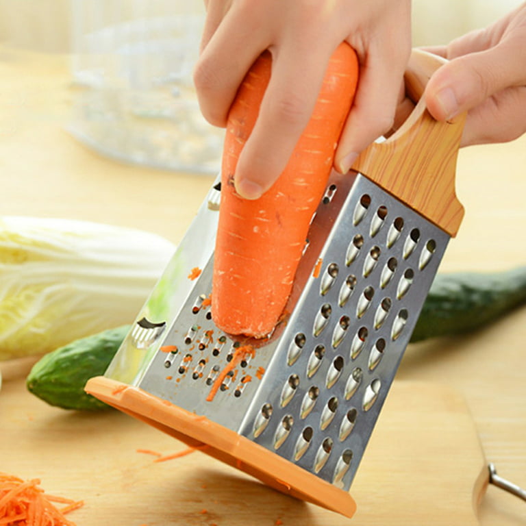 1pc, Cheese Grater, Handheld Rotary Cheese Grater, Multifunctional  Stainless Steel Garlic Grater, Manual Ginger Shredded, Nut Grater,  Household Creati