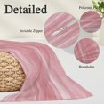 thumbnail image 2 of Pink Pillow Covers, Linen Long Throw Pillow Case, Vintage Modern Abstract Art Ombre Holiday Pillow Protector Decorative Cushion Cover for Living Room/Bedroom 24" x 36", 2 of 8