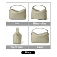 thumbnail image 2 of Genuine Leather Women's Shoulder Bag 2025 New Niche Fashion Quilted Handheld Dumpling Bag, 2 of 2