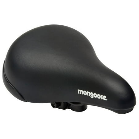 Mongoose BMX Bike Saddle, Black