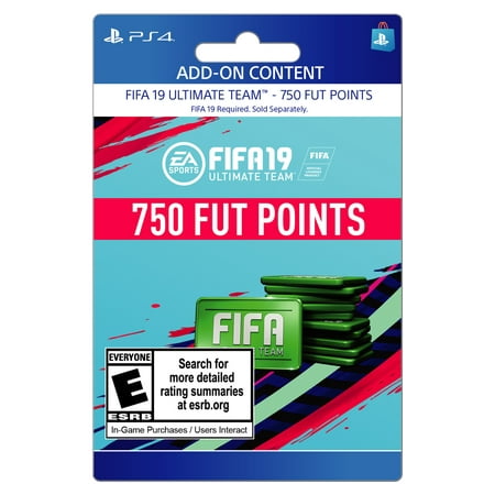 FIFA 19 750 FUT POINTS, EA, Playstation, [Digital