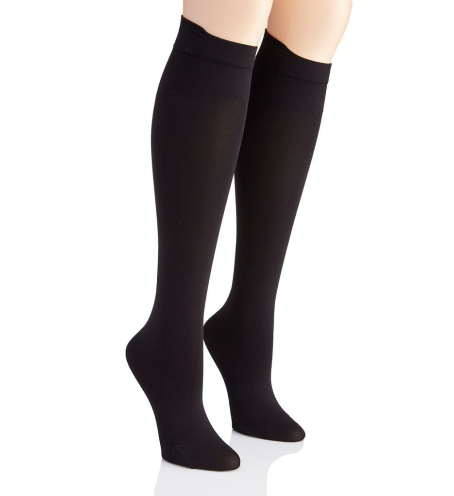 Hanes Womens XTemp Perfect Blackout Knee Highs 2Pack StyleHST013