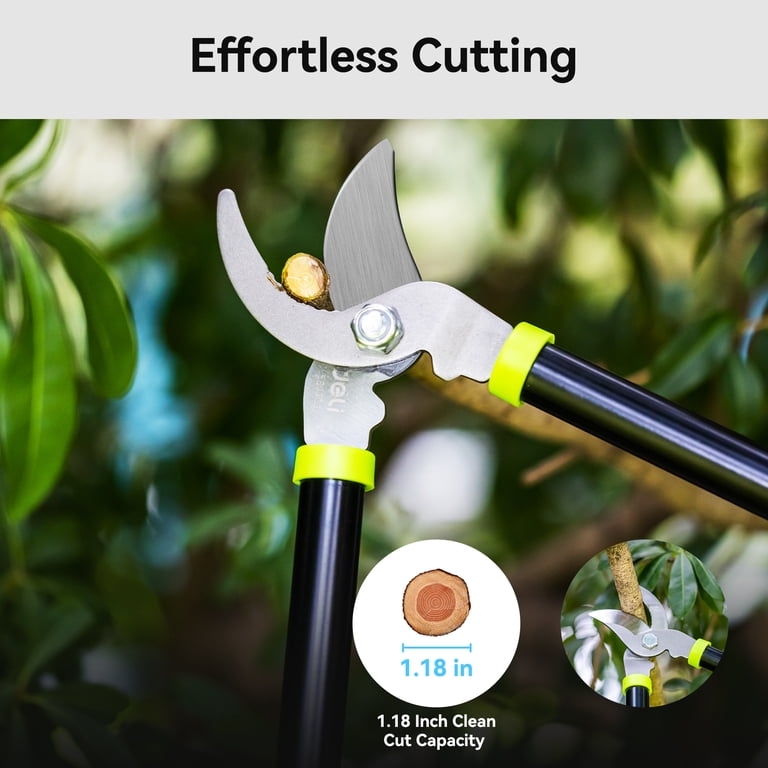 Deli 3-Piece Hedge Shears, Loppers, and Pruners Set photo 3