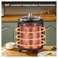 thumbnail image 5 of Yogurt Maker with Temperature Control,8L Multi-Function Stainless Steel Natto Fermenting Machine LCD Display Yoghurt Maker Machine for Homemade Yogurt Natto Rice Wine, 5 of 6
