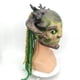 thumbnail image 2 of Máscara de elfo verde para cosplay de hombre viejo para Halloween, látex, 2 of 3