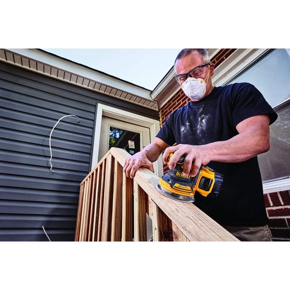 DEWALT DCW210P1 20V MAX Cordless 5-in. Random Orbit Sander w/Battery