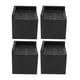 thumbnail image 4 of Protector de patas de mesa y silla, 4 piezas, elevadores de muebles, almohadilla de elevación de patas de cama de plástico, elevadores de patas de silla de EVA, eficiencia óptima, 4 of 12