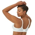 thumbnail image 2 of Women's Bali 3372 Double Support Lace Wirefree Spa Closure Bra (Rustic Berry Red 38D), 2 of 3