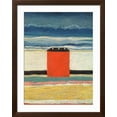 thumbnail image 2 of Art.com Red House, 1932 Giclee Print by Kasimir Malevich, Brown Frame Wall Art, 32" x 40", 2 of 5