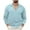 Sky Blue, variant on Men V Neck Henleys Sweater Casual Knitted Long Sleeve Pullover Blouse Winter Lightweight Slim Fit Business Work Basic Knitwear