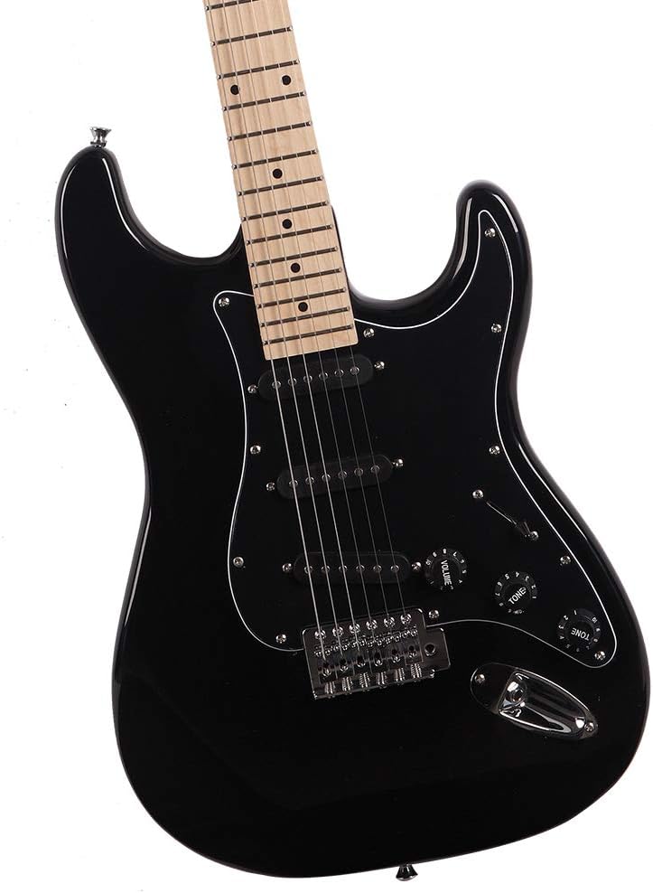 GLARRY Full Size Electric Guitar with 20W Amp  and Accessories Pack Guitar Bag for Music Lover Beginner