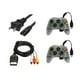 thumbnail image 1 of Pack 2 Controles Transparentes + cable Video Audio+cable de corriente Para Xbox Clasico, 1 of 4
