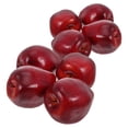 thumbnail image 3 of Shisuyan 8pcs Artificial Lifelike Simulation Apples Decorative Fake Apples Lifelike Fruits Model For Kitchen Thanksgiving Party Decoration, 3 of 8