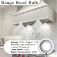thumbnail image 4 of 2Pack1.5W Range Hood Light Bulbs,12VDC Kitchen Cooker Hood Light Bulbs,Kitchen Light Replacement 20W Halogen Light Bulbs, 4 of 5