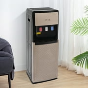 Bottom Loading Water Cooler Dispenser, Hot & Cold Standing Water Dispenser, Hot and Cold Water Dispenser 110V Champaign Gold