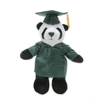 Made by Aliens Personalized Panda Stuffed Animal Plush Toy – Perfect Gift for Graduation Name or Your School Logo on Gown, Best for Any Grad School Kids 12 Inches