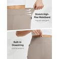thumbnail image 6 of BALEAF Womens Travel Pants with 6 pockets Work Lightweight Stretch Ankle Petite Dressy Casual Golf Busniess Slacks Beige 3XL, 6 of 7