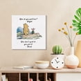 thumbnail image 2 of HFDF Classic Winnie the Pooh Wall Art Decor How Do You Spell Love Quote Canvas Painting Pictures Print Sign Artwork Ready to Hang for Home Nursery 20x16inch Framed, 2 of 5