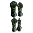 thumbnail image 2 of Cubierta de la cabeza del palo de golf Cola 4 piezas 3 5 UT Woods Protector impermeable hecho a mano Bola Negro, 2 of 8