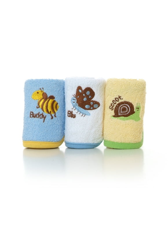 Little Twig Baby Washcloths, Cotton Face Towels, For Newborns with Sensitive Skin