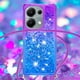 thumbnail image 4 of Funda para Xiaomi POCO M6 Pro 4G Brillantina Líquida Divertida Reluciente y con Cristales en Movimiento Cuerpo Cruzado con Cordón Ajustable, 4 of 5