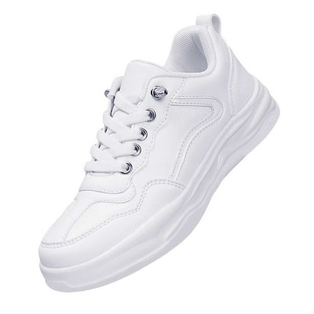 Generic Sneakers Mesh Breathable Comfortable Shoes for Toddler Baby Girls Boys Shoes Soft Sneakers Shoes for Unisex 5-13 Years Autumn Winter Clothes for Indoor Outdoor5.5-6 Years White