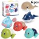 thumbnail image 2 of 6 uds. Juguete de cuerda para niños, juguete de agua con forma de tortuga, juguete de cuerda, juguete para bañera, 2 of 8