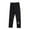 Z3-Black, variant on Shadoumai Back To School Girls Lined Winter Pants Cozy Embroidered Rabbit Design Joggers Soft Warm Comfortable Casual Kids Bottoms